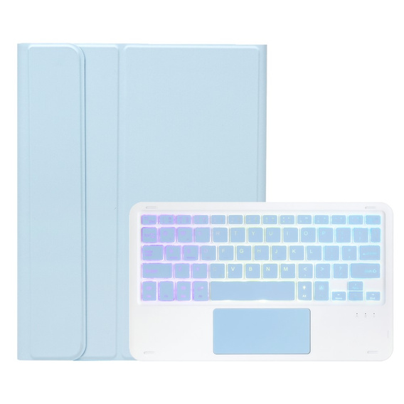 Pouzdro s podsvícenou klávesnicí Bluetooth a touchpadem pro Samsung Galaxy Tab A11+