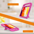 Dětské pouzdro pro Xiaomi Redmi Pad SE 11", dětské pouzdro s rukojetí, růžové