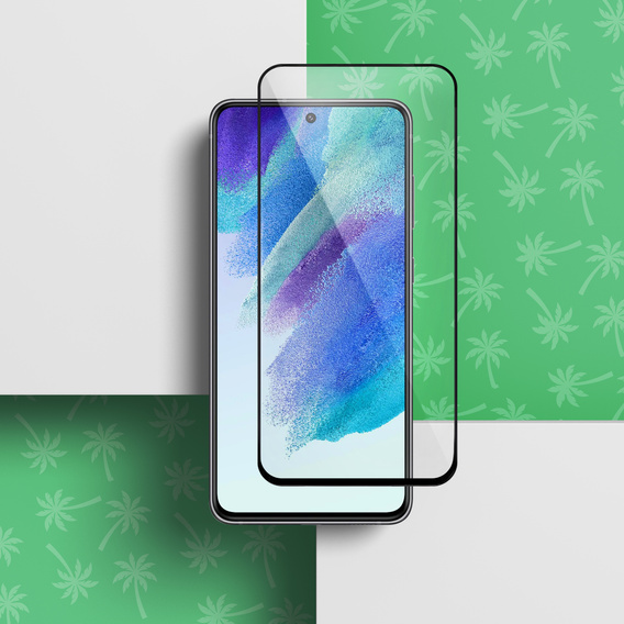 Tvrzené sklo 5D Full Glue Smart Palm pro Samsung Galaxy S21 FE