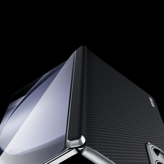 Pouzdro SULADA Carbon Fiber pro MagSafe pro Samsung Galaxy Z Fold6 5G, černé