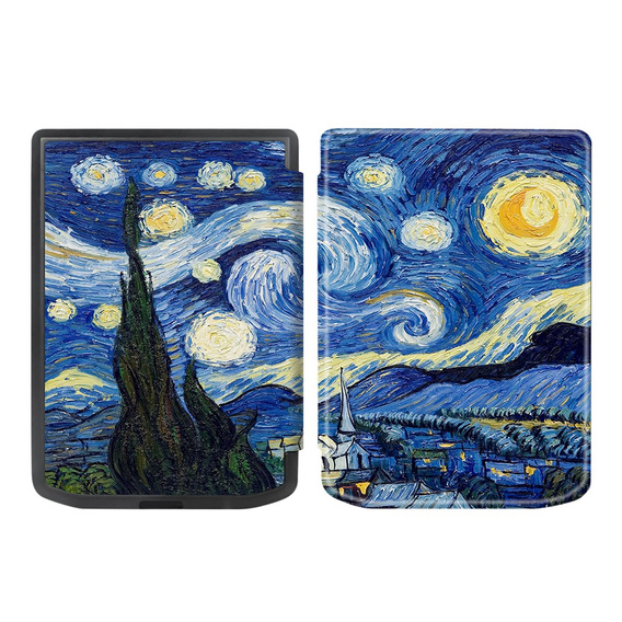 Pouzdro pro PocketBook Verse / Verse Pro, Smartcase, oil painting