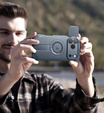 Pancéřové pouzdro Dexnor se stojánkem a spouští fotoaparátu, pro MagSafe pro iPhone 17 Pro Max