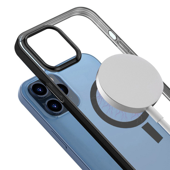 Pouzdro pro iPhone 13 Pro Max, ERBORD Hybrid MagSafe Case, modré