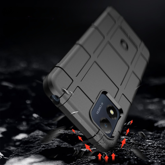 Pouzdro pro Motorola Moto E13, Rugged Shield, černé