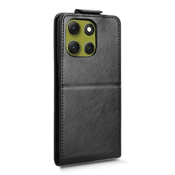 Flipové pouzdro pro Xiaomi Redmi 15 5G / 4G, flipové pouzdro, černé