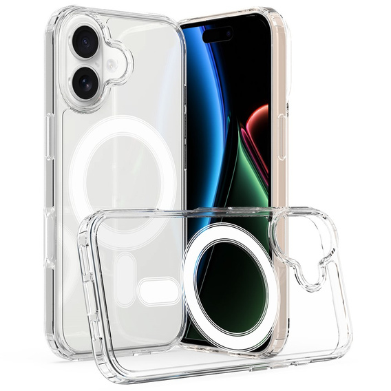 Pouzdro pro iPhone 17, pro MagSafe, průhledné