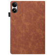 Pouzdro pro Xiaomi Redmi Pad Pro / Xiaomi Poco Pad, Classic, s prostorem pro stylus, hnědé