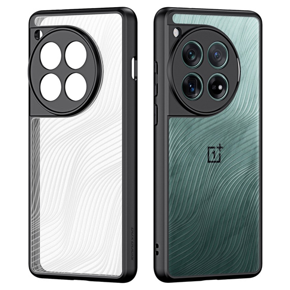 Pouzdro DuxDucis pro OnePlus 12, Aimo case, transparentní / černé