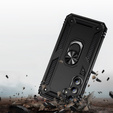 Pancéřové pouzdro pro Samsung Galaxy A55 5G, Nox Case Ring, černé