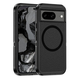 Pouzdro s rámečkem pro Google Pixel 8A, pro MagSafe, černé