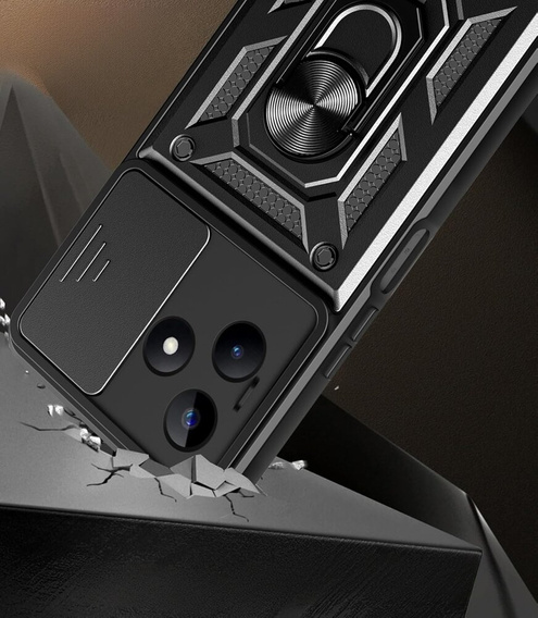 Pouzdro pro Realme C63, CamShield Slide, černé