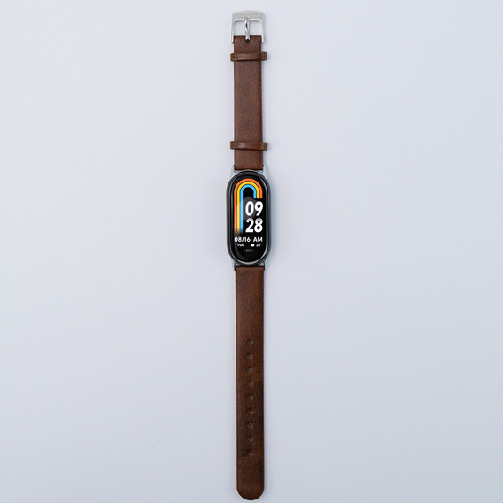 Kožený řemínek pro Xiaomi Smart Band 10 / 9 / 8