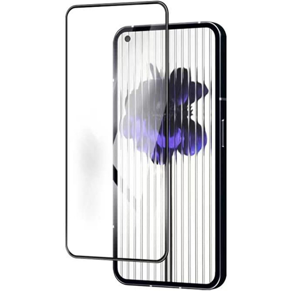 3D tvrzené sklo pro Nothing Phone 1, černé