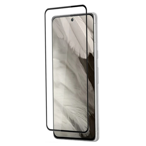 Tvrzené sklo Mocolo Full Glue pro Google Pixel 8, černý rám