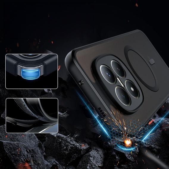 Pouzdro pro MagSafe ERBORD Matt Case pro Xiaomi Redmi Note 15 Pro Plus 5G / Poco M8 Pro 5G