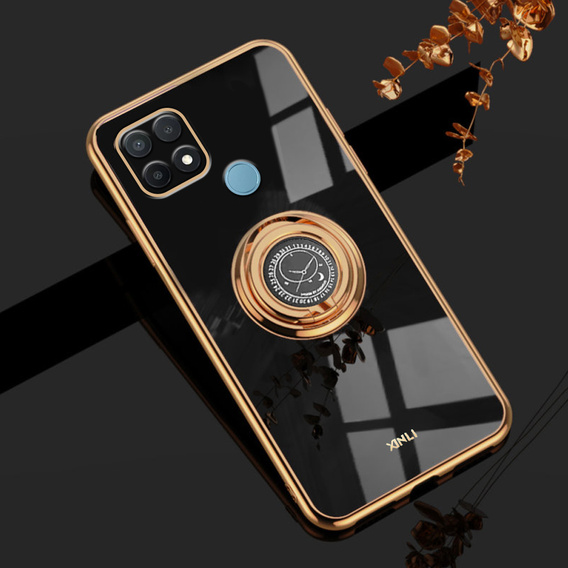 Pouzdro pro Oppo A15 / A15s, Electro Ring, černé