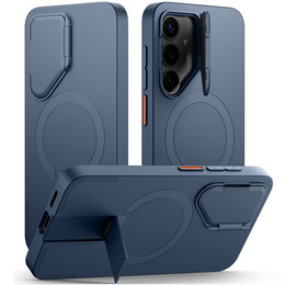 Pouzdro pro Samsung Galaxy S25, Suritch Shockproof, pro MagSafe, modré