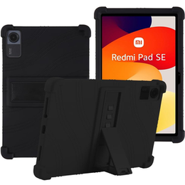 Silikonový obal pro Xiaomi Redmi Pad SE 11", Impact, pancéřovaný, černé