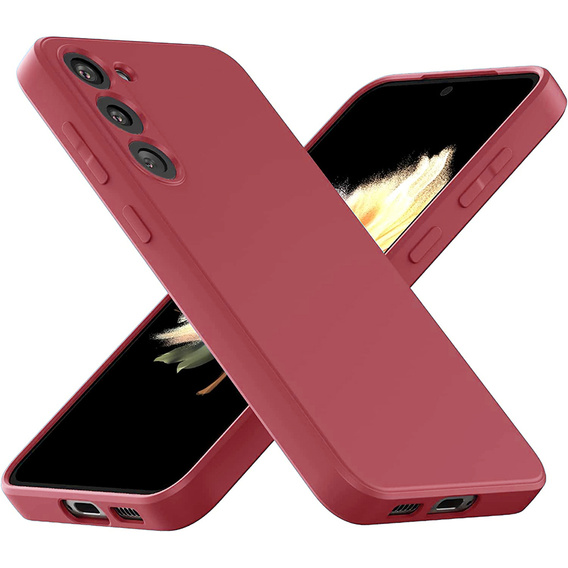 Pouzdro pro Samsung Galaxy S23 5G, Silicone Lite, červené