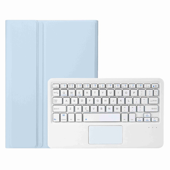 Pouzdro + klávesnice Samsung Galaxy Tab A8 10.5 X200 / X205, Touchpad, modré