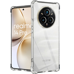 Pouzdro pro Realme 14 Pro 5G, Dropproof, průhledné