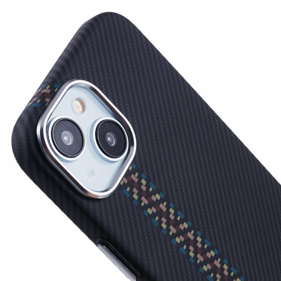 Pouzdro pro iPhone 13, Carbon Fiber MagSafe, černé