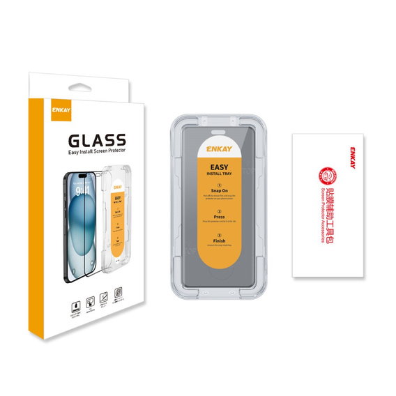 ENKAY Tvrzené sklo pro Honor 200 Pro 5G / Honor 300 Pro, průhledné