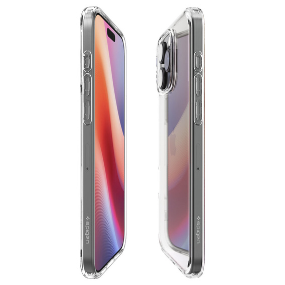 Pouzdro Spigen pro iPhone 16 Pro Max, Ultra Hybrid, průhledné + 9H tvrzené sklo