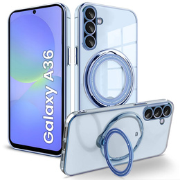 Magnetické pouzdro pro Samsung Galaxy A36 5G, pro MagSafe, modré