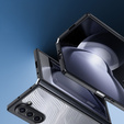 Pouzdro DuxDucis pro Samsung Galaxy Z Fold6 5G, Aimo case, transparentní / černé