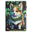 Pouzdro pro iPad 10.9" 2022 (10 gen.), s klopou, corgi dog
