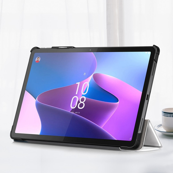 Pouzdro pro Lenovo Tab P11 Pro Gen 2 TB132FU TB132XU 11.2", s klopou, sleeping cat
