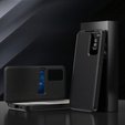 Flipové pouzdro pro Samsung Galaxy S24 Ultra, Smart View Wallet, černé