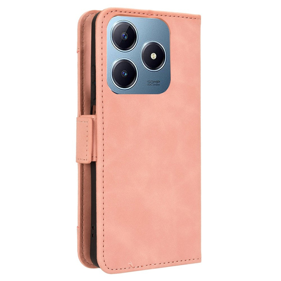 Klopové pouzdro pro Realme C61, Card Slot, růžové