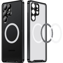 Ochranné pouzdro na fotoaparát pro Samsung Galaxy S23 Ultra, CamShield MagSafe, transparentní / černé