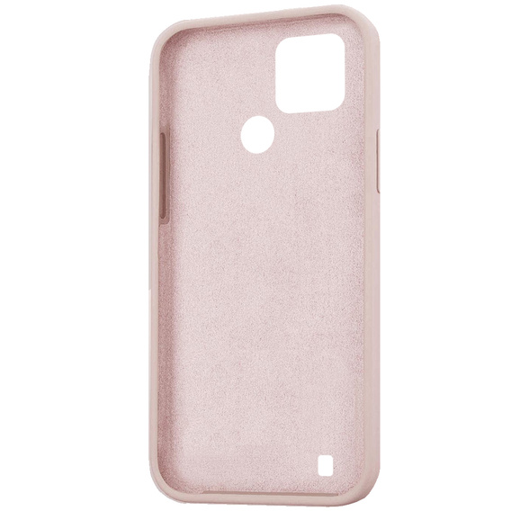 Pouzdro pro Realme C21Y / C25Y, Silicone Lite, růžové