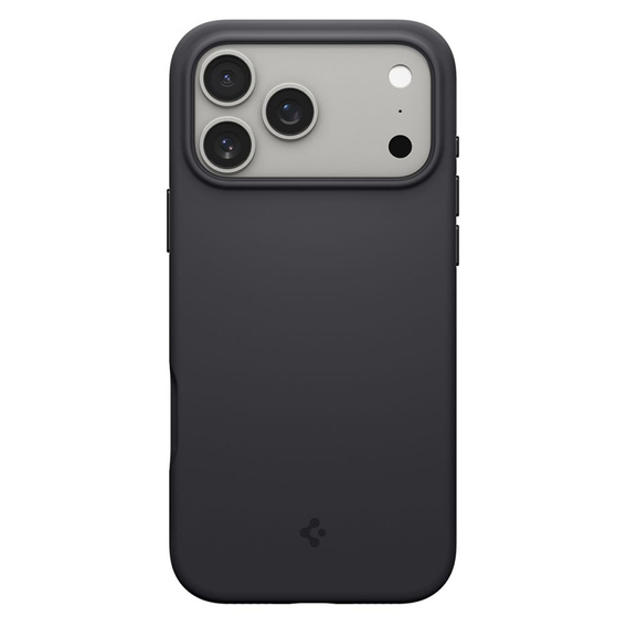 Spigen pouzdro pro iPhone 17 Pro Max, Silicone Fit MagSafe, černé