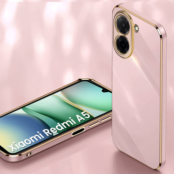 Pouzdro pro Xiaomi Redmi A5, Glamour CamShield, růžové rose gold