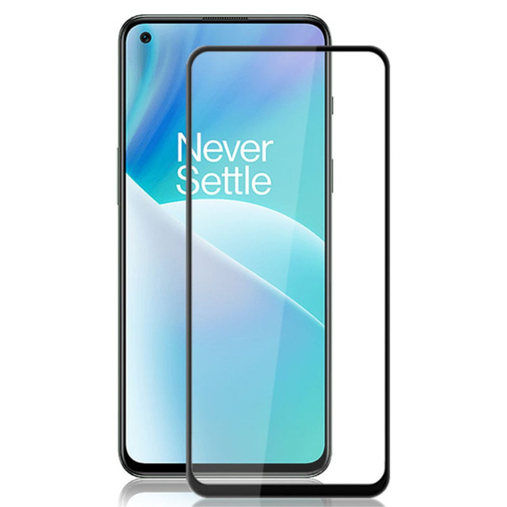 Tvrzené sklo Mocolo Full Glue pro OnePlus Nord 2T 5G, černý rám