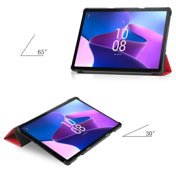 Pouzdro pro Lenovo Tab M10 10.1 Gen 3, Smartcase, červené
