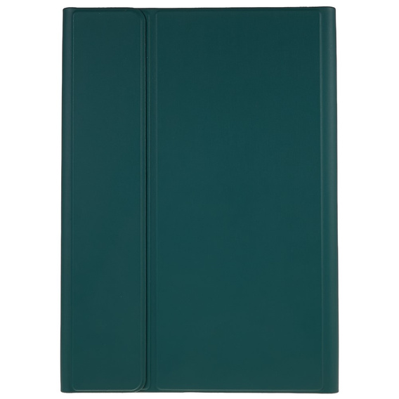 Pouzdro + klávesnice Galaxy Tab S7+ Plus / S8+ Plus /S7 FE T730 T733, Pen Slot, zelené