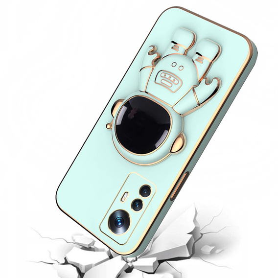 Pouzdro pro Xiaomi 12T, Astronaut, zelené