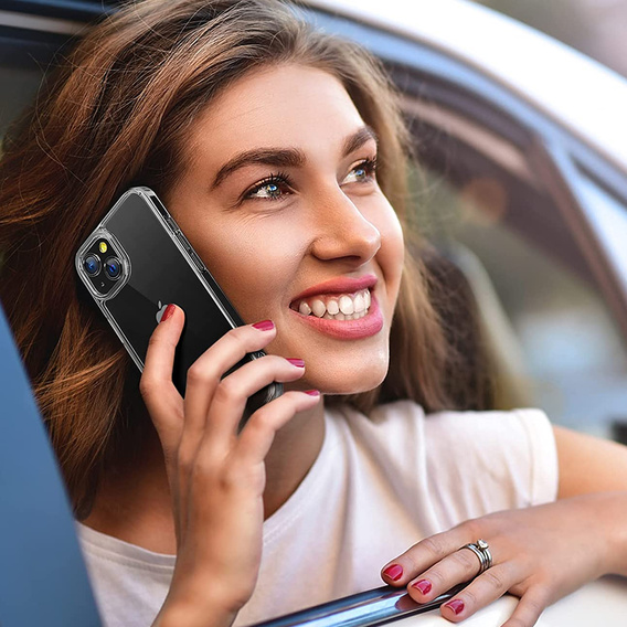 Pouzdro pro iPhone 14 Plus, Fusion Hybrid, průhledné