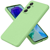 Pouzdro pro Samsung Galaxy M55 5G, Silicone Lite, zelené