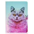 Pouzdro pro Samsung Galaxy Tab A9 X110 / X115, pink cat