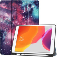 Pouzdro pro iPad 7/8/9 10.2 2019/2020/2021, Smartcase Pen Slot, galactic