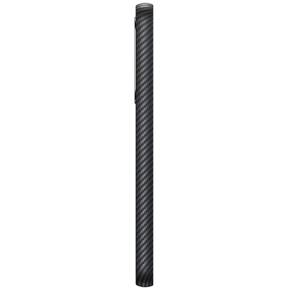 Pouzdro BENKS Kevlar pro Samsung Galaxy S23, pro MagSafe, Carbon Fiber, černé