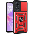 Pouzdro pro Oppo A78 5G, CamShield Slide, červené