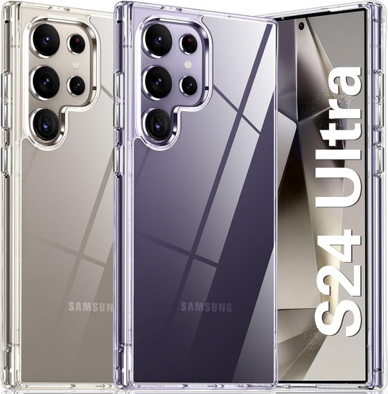 Pouzdro pro Samsung Galaxy S24 Ultra, Fusion Hybrid, průhledné