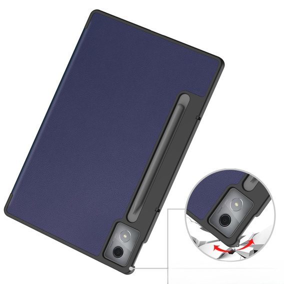 Pouzdro pro Lenovo Idea Tab Pro, Smartcase, námořnicky modré
